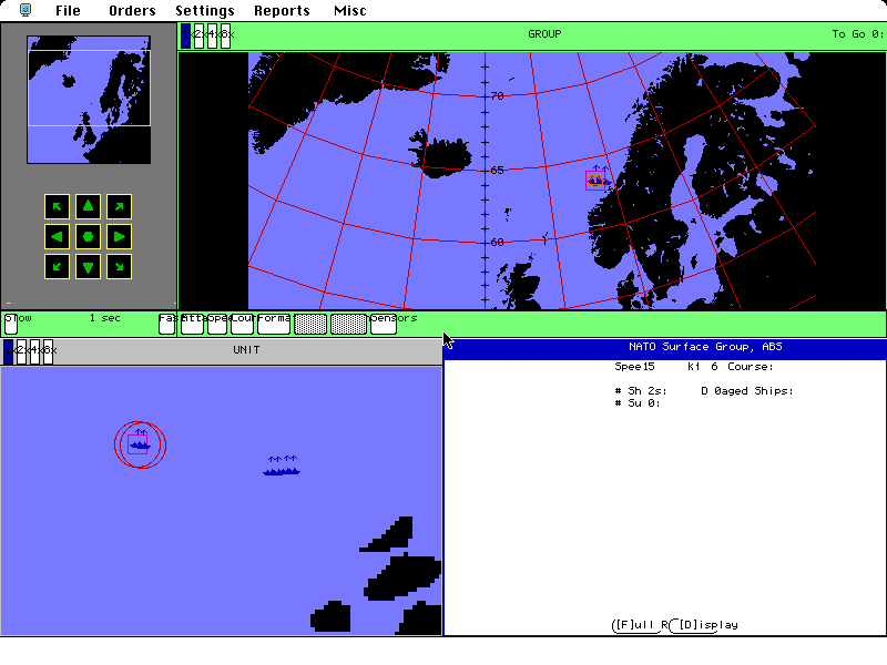 Harpoon Classic screenshot